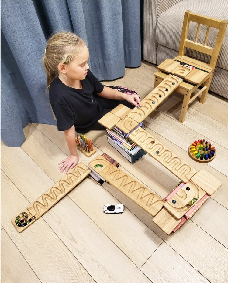 Marble run tracks