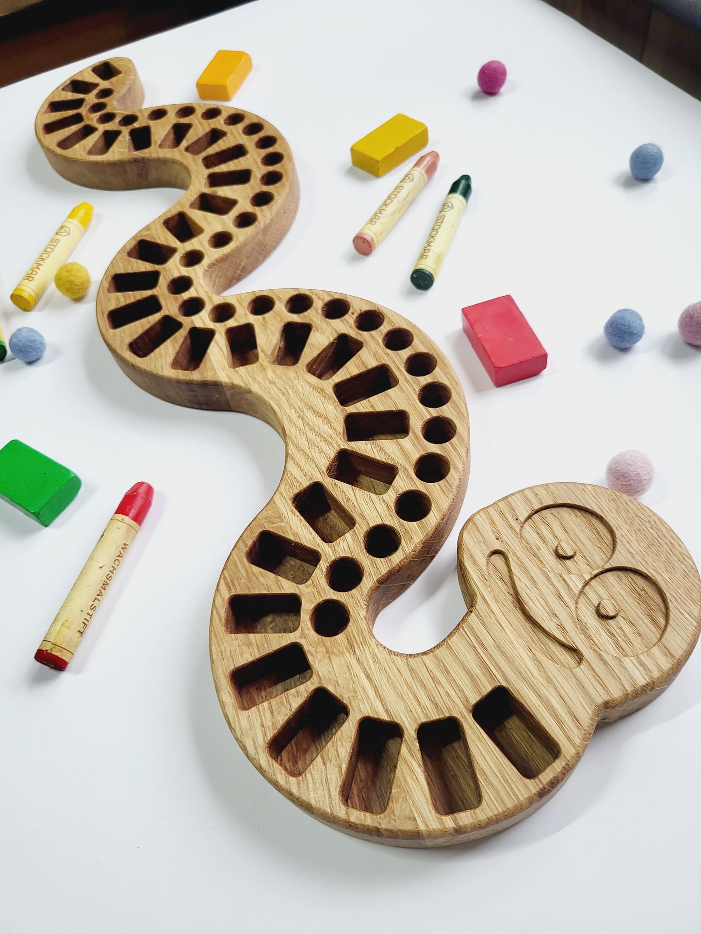 Stockmar Crayon Holder 32 blocks and 32 sticks