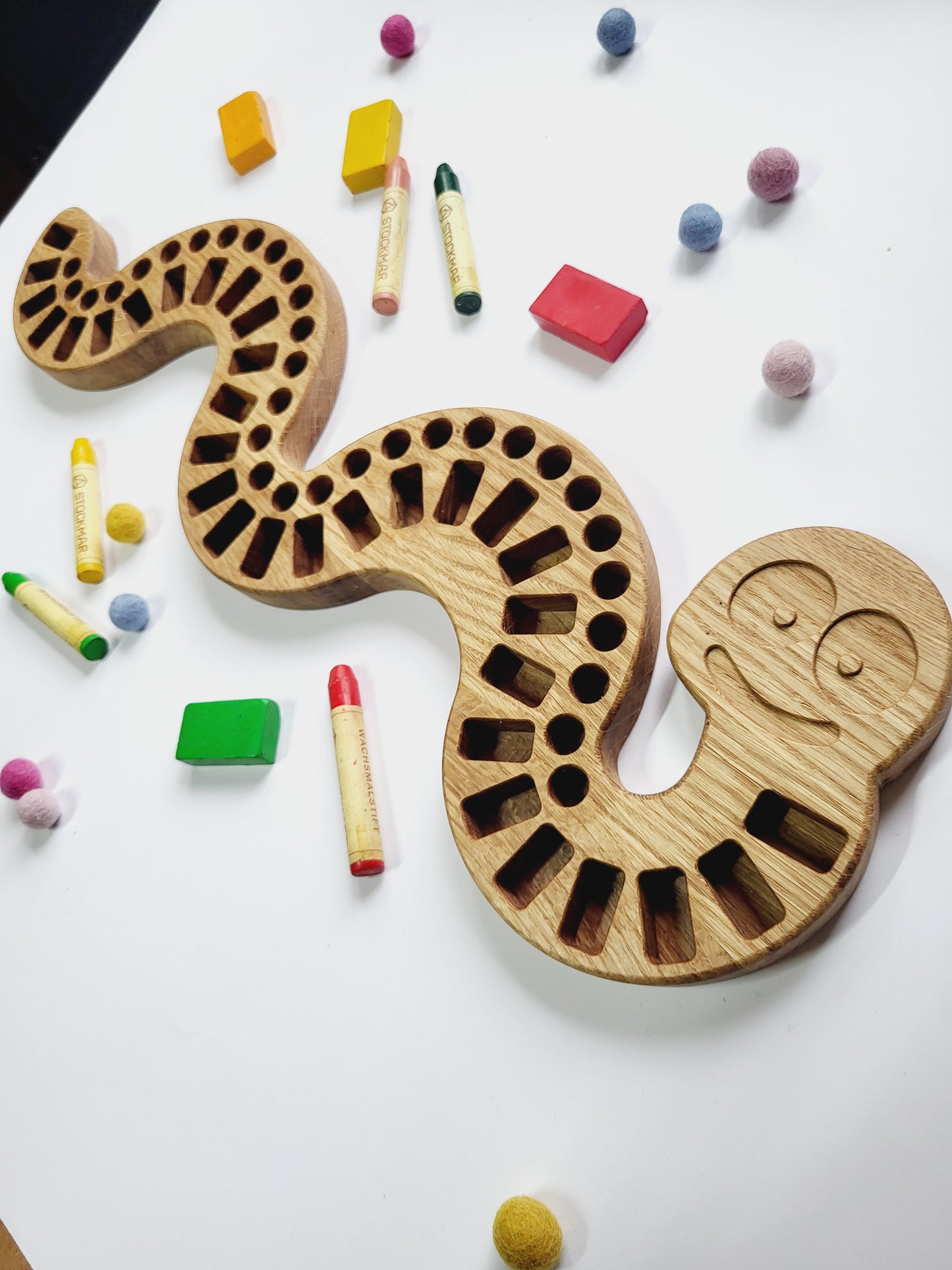 Stockmar Crayon Holder 32 blocks and 32 sticks