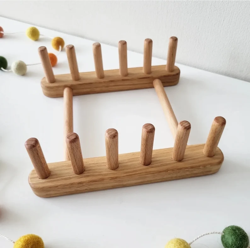 Wooden stand for 5 boards