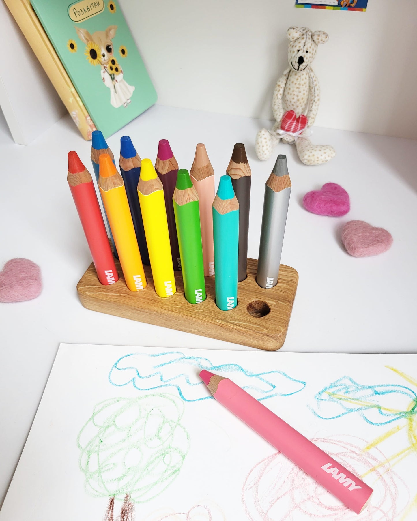 Lamy pencils 3Plus holder for 12 pencils