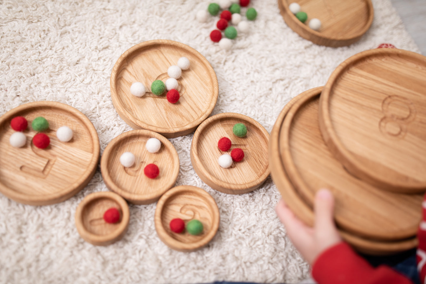 Sorting Plates or Trays with Numbers