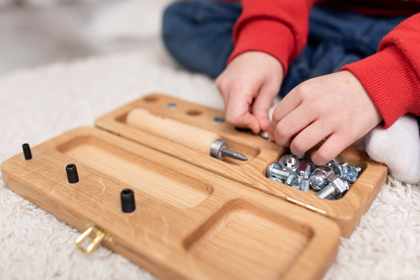 Montessori screw driver board