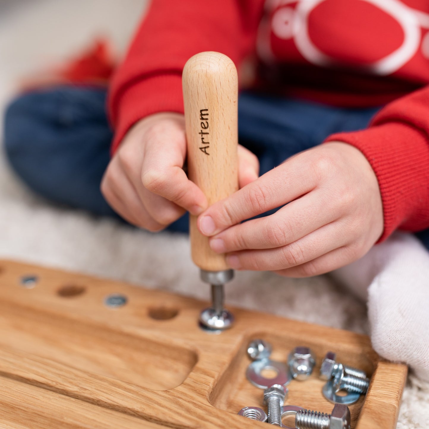 Montessori screw driver board