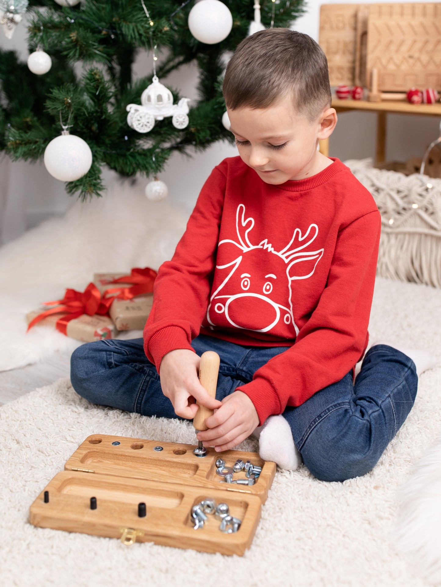 Montessori screw driver board