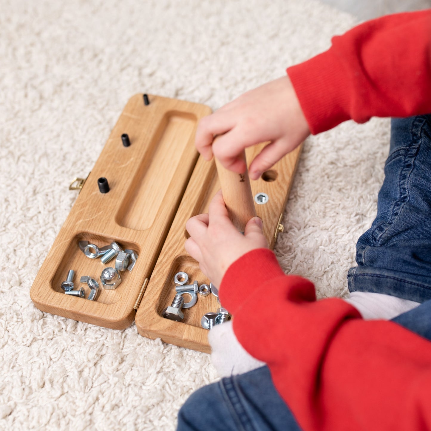 Montessori screw driver board