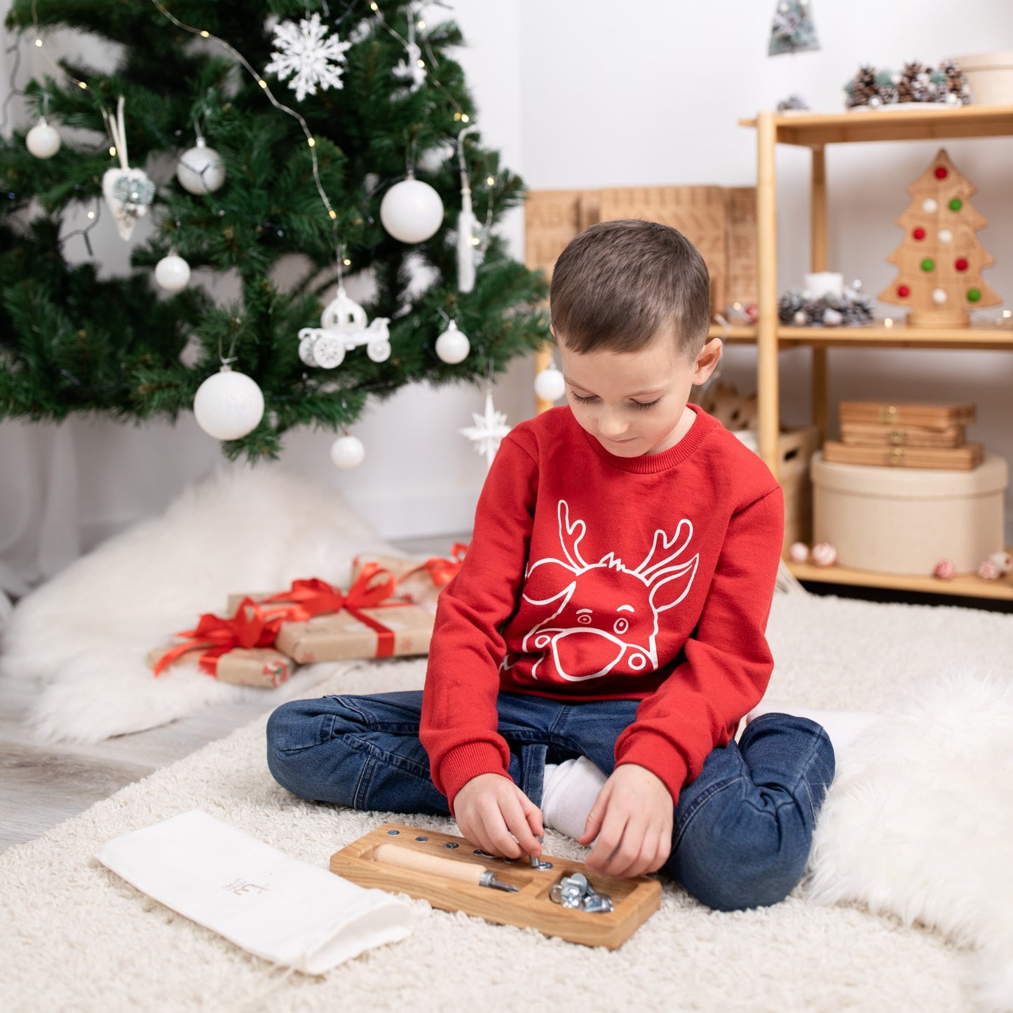 Montessori screw board