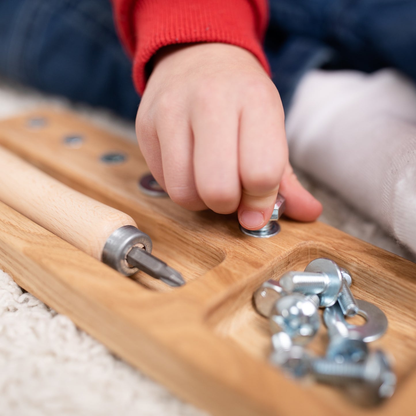 Montessori screw board