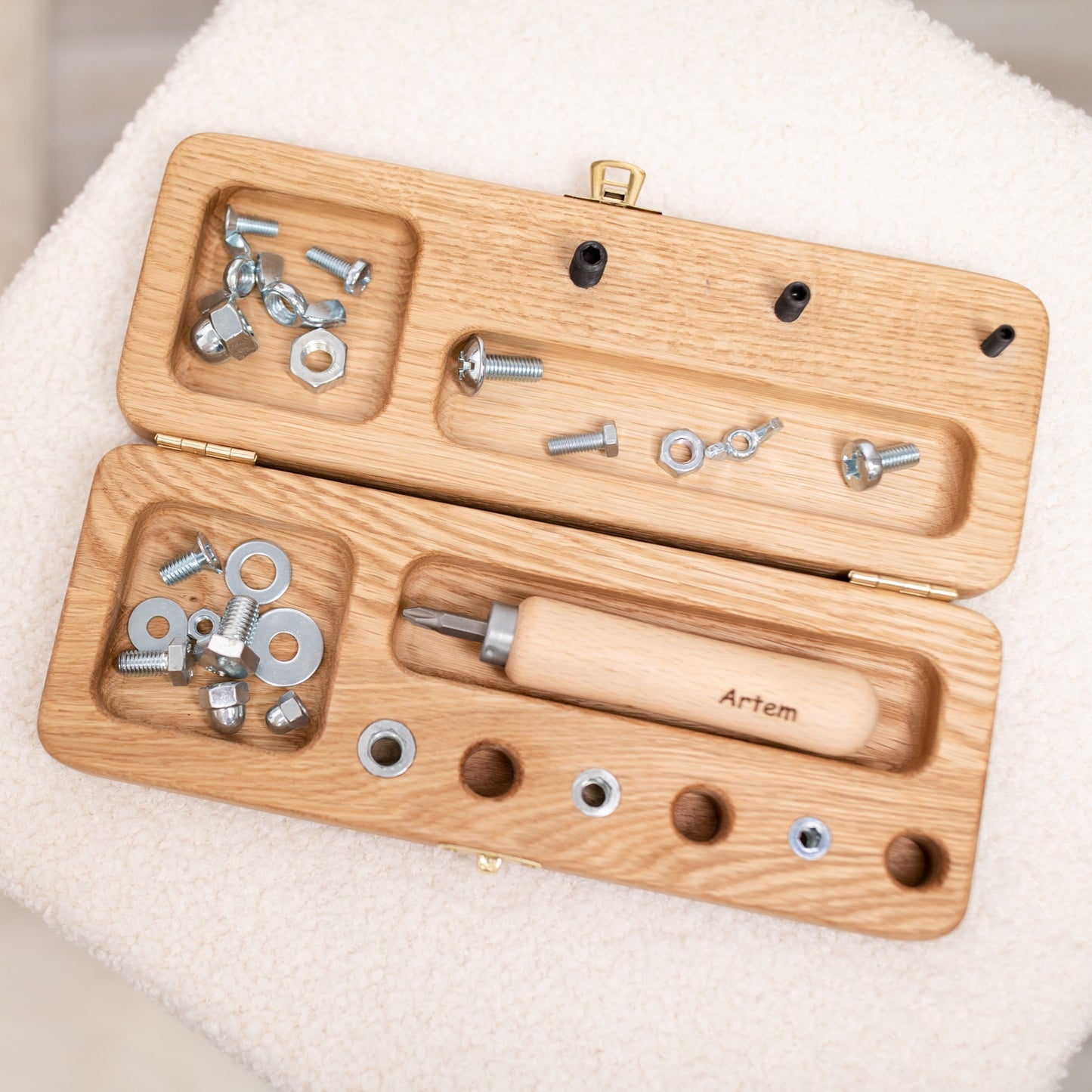 Montessori screw driver board