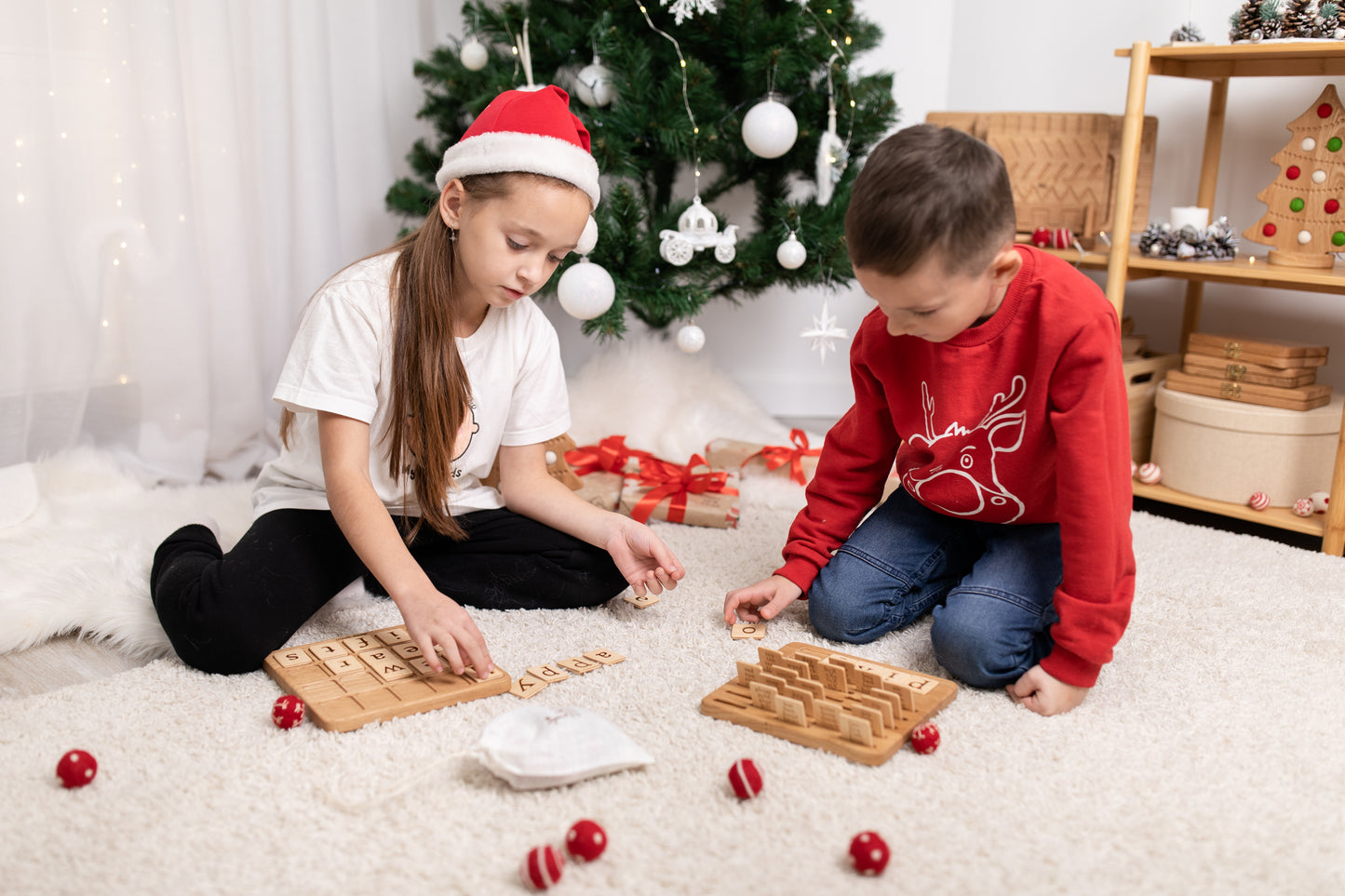 Montessori Alphabet wooden board