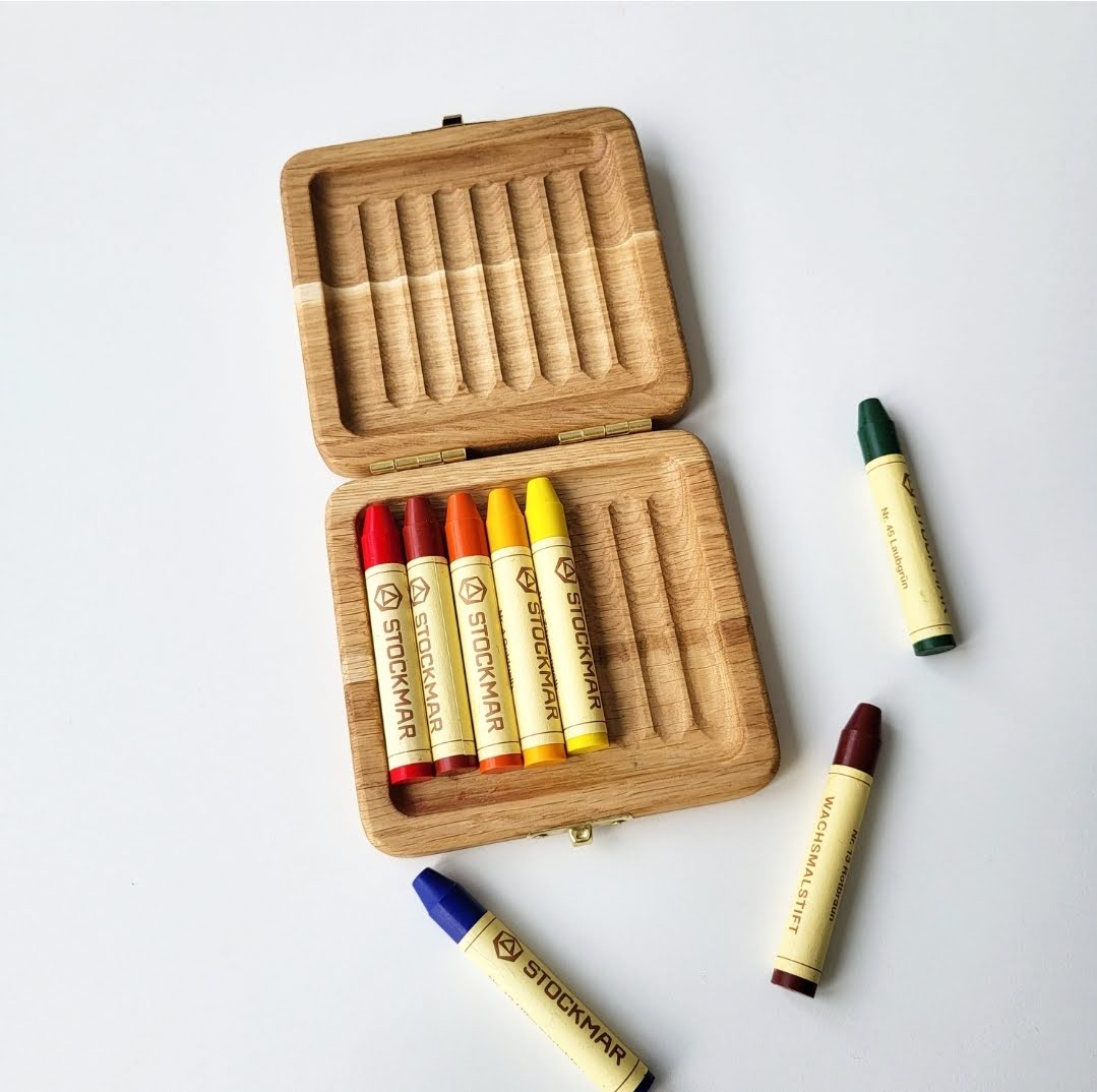 Crayon holder for Stockmar 8 sticks crayons