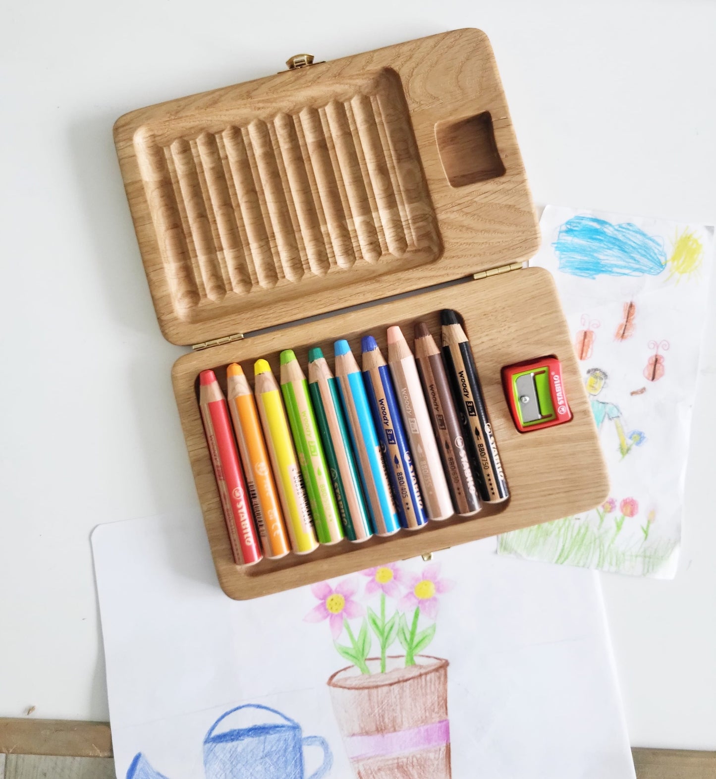 Pencil case for Stabilo woody pencils 3in1