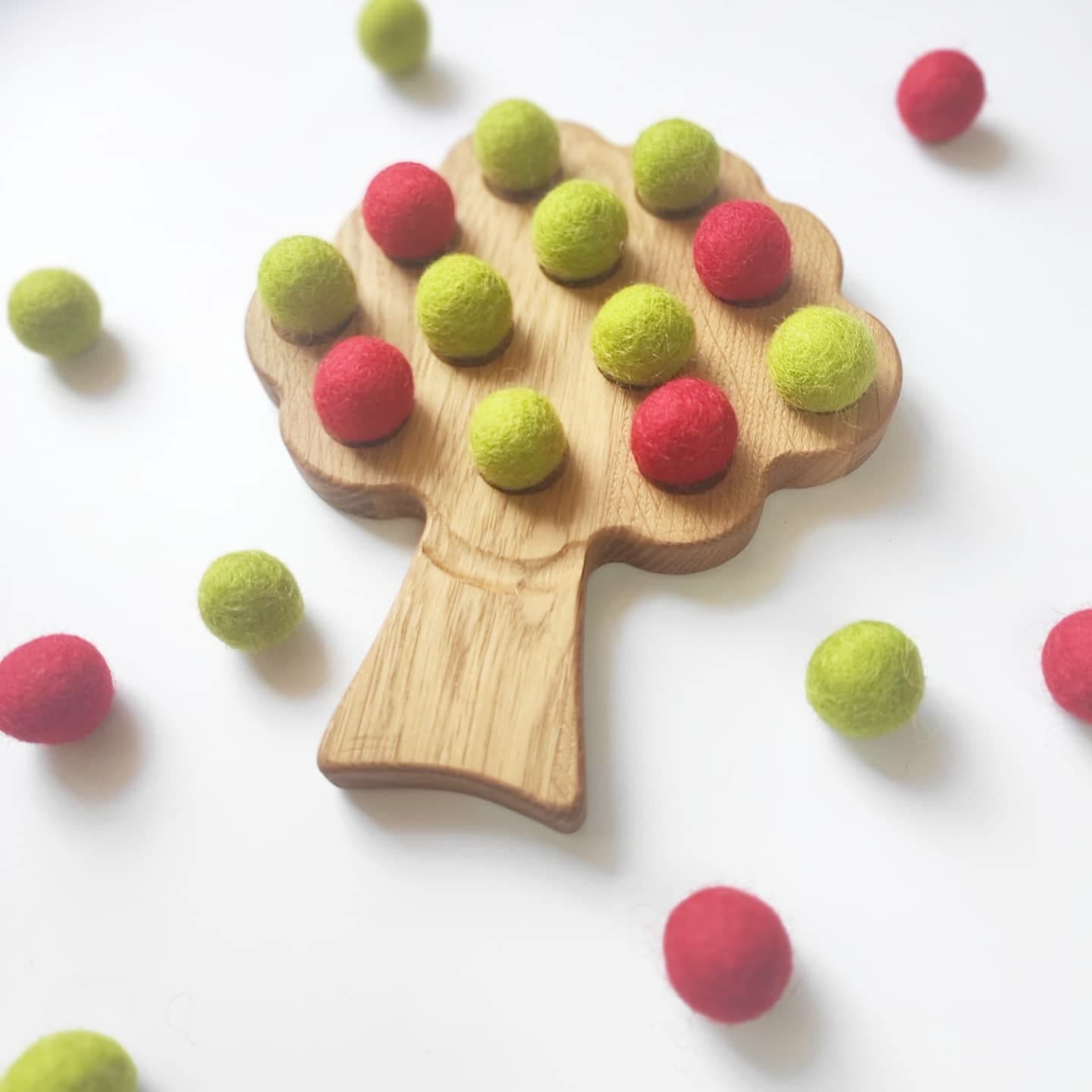 Montessori wooden tree, 4 seasons
