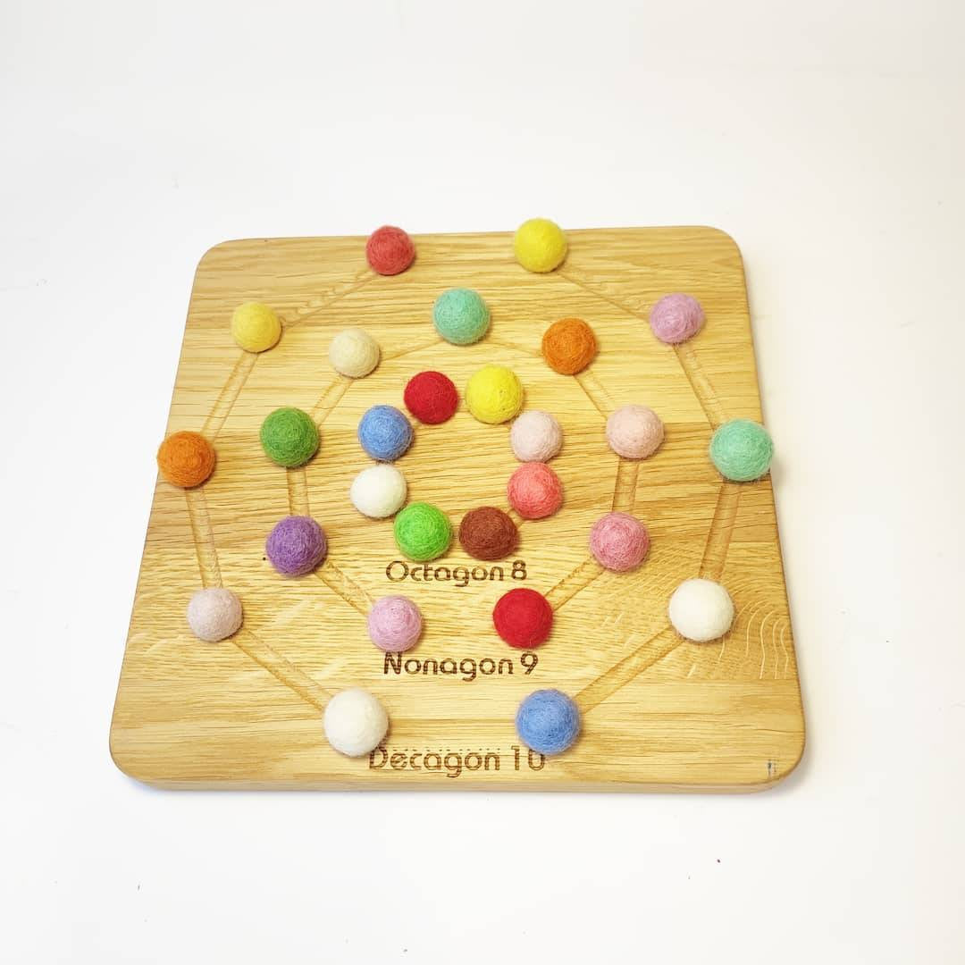 Felt Balls 1,5 cm or 15mm mixed colors