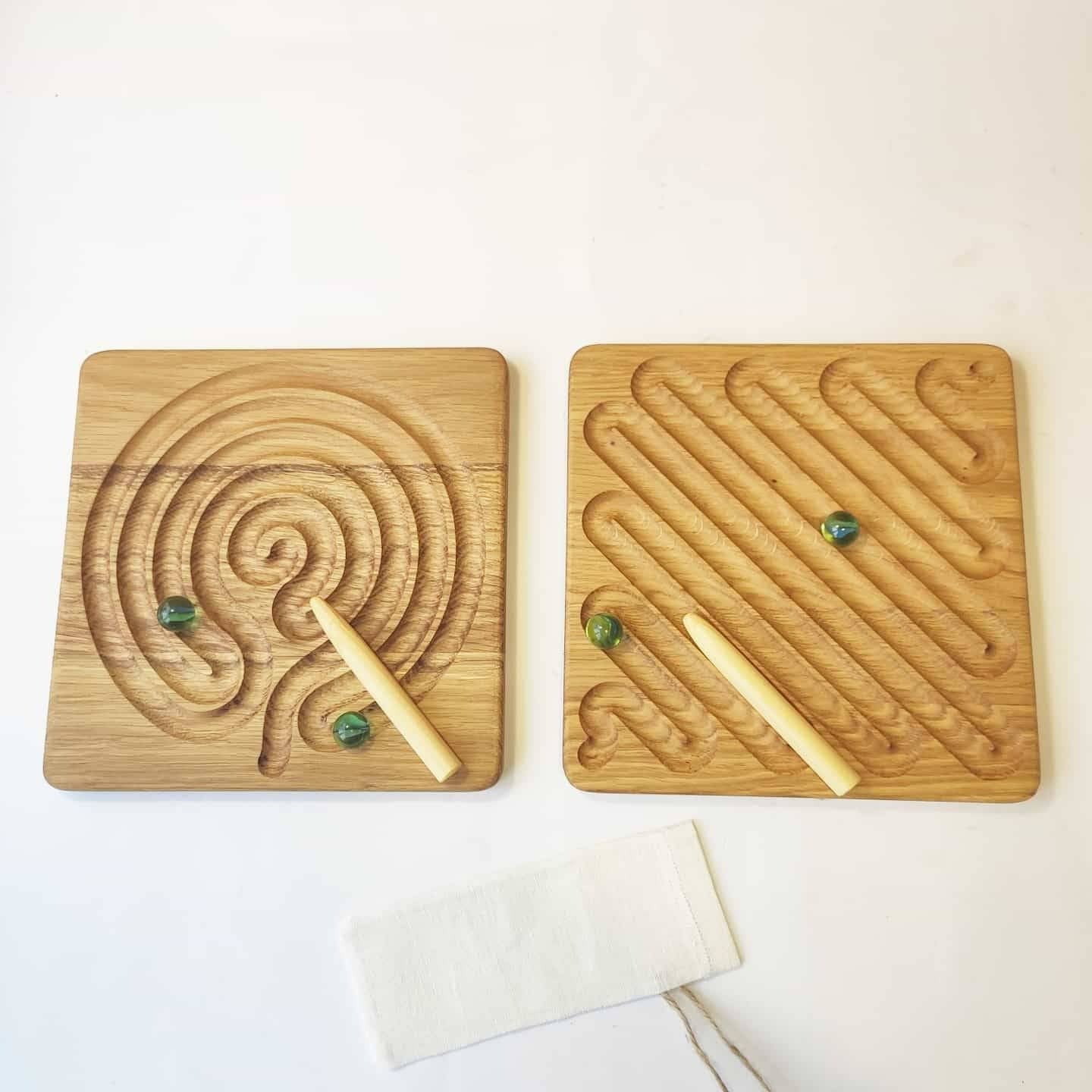 Montessori reversible tracing board (small variation)