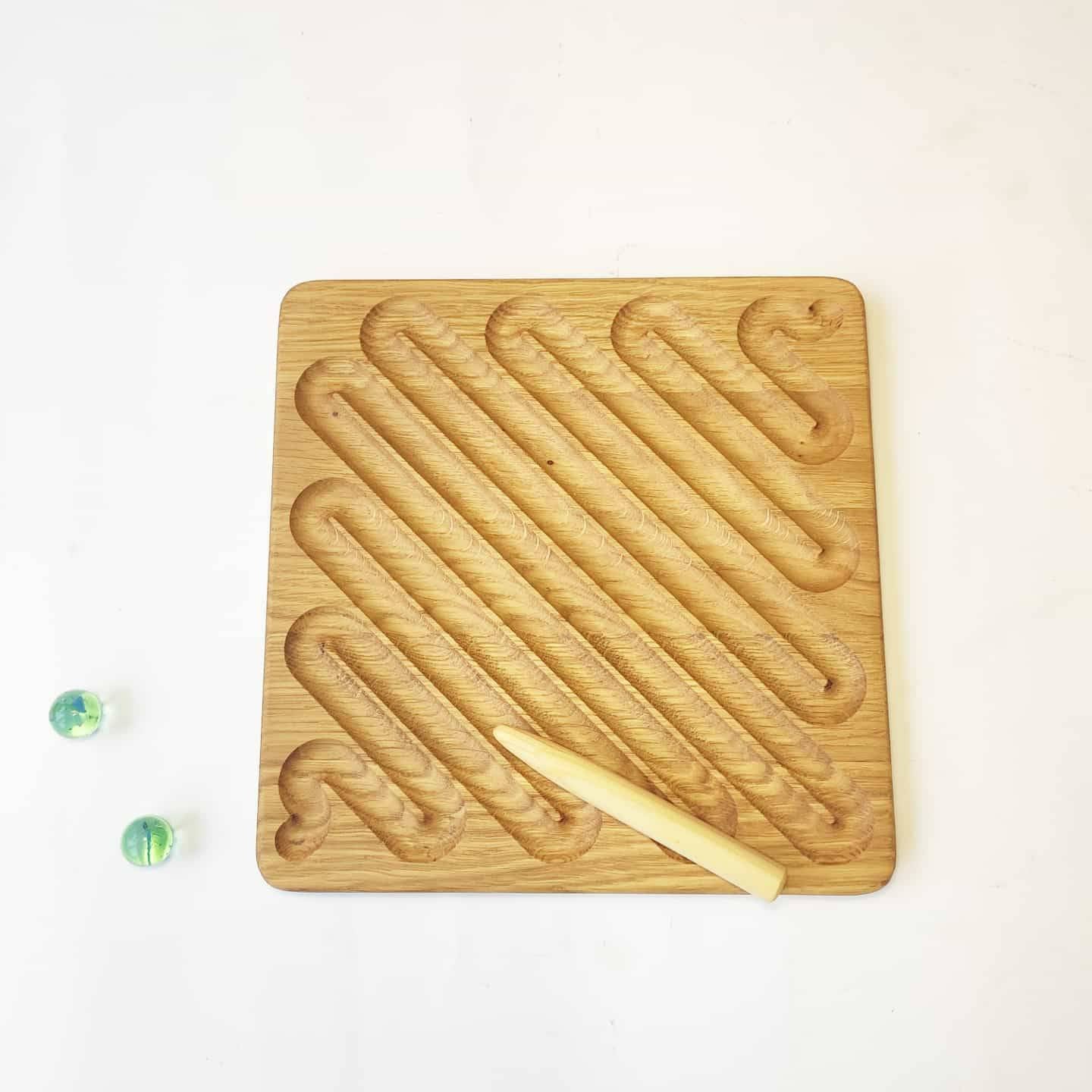 Montessori reversible tracing board (small variation)