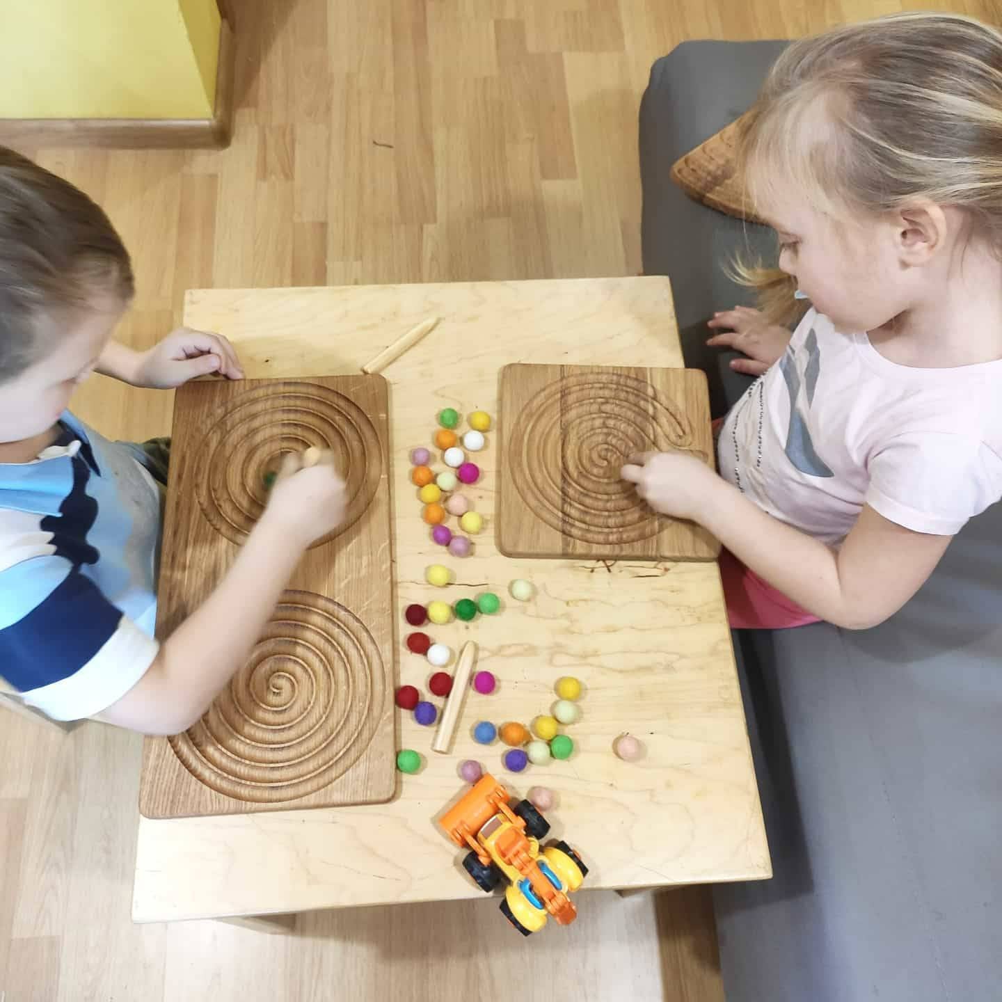 Montessori reversible tracing board (small variation)