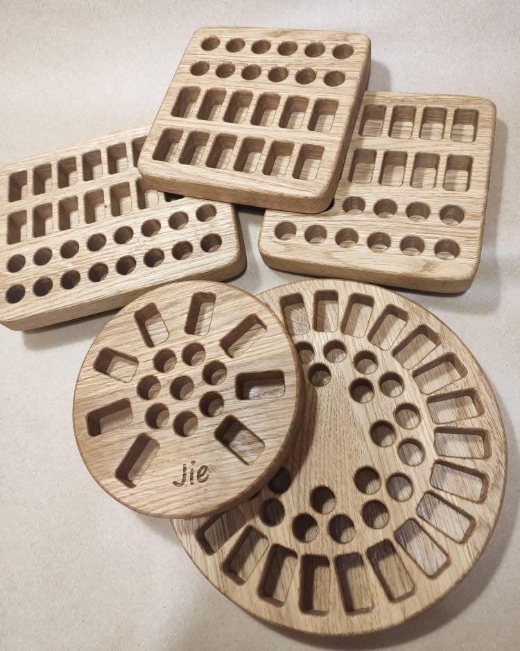 Wooden Stockmar crayon holder