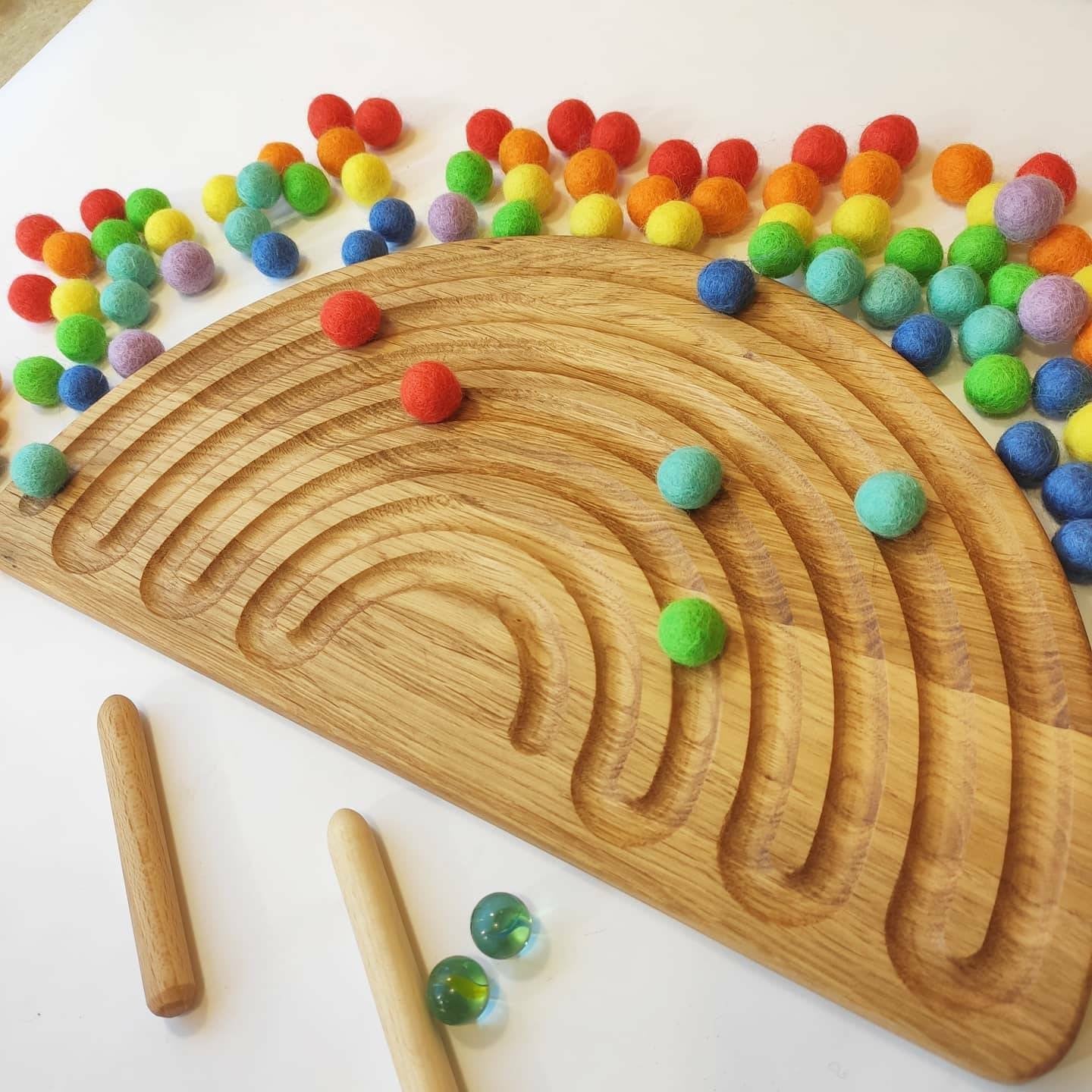 Rainbow tracing board with 7 stripes