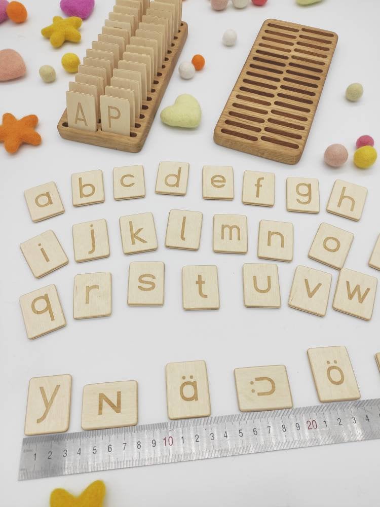 German Letters Cards with holder