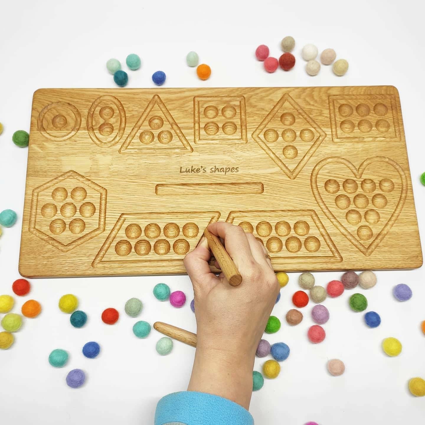 Shapes Tracing Board