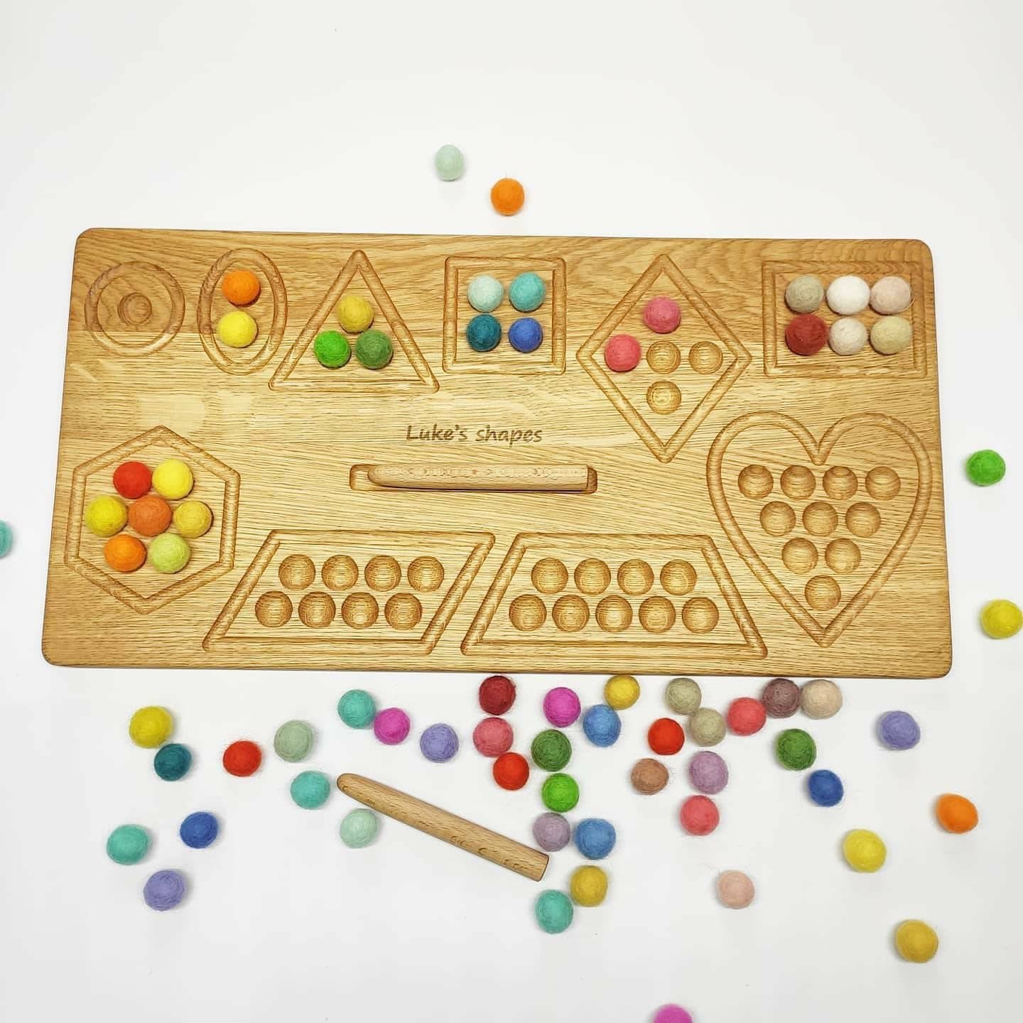Shapes Tracing Board
