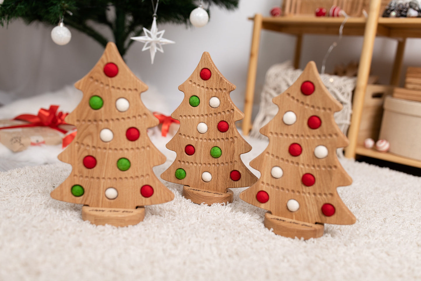 Christmas tree gifts for kids and adults personalized gifts for him for her for parents wooden Christmas decorations home decor