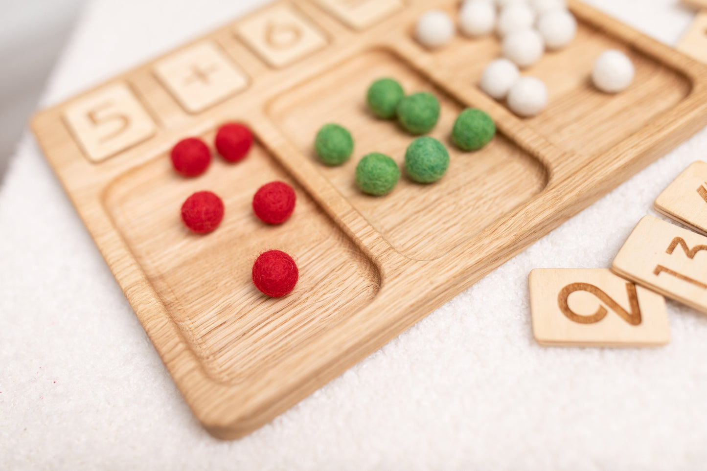 Montessori math board kids gift learning numbers homeschool preschool addition subtraction educational teacher resources counting