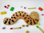 Load image into Gallery viewer, Waldorf crayon holder for Stockmar 12 blocks and 12 sticks
