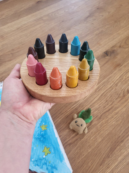 Range-crayons pour 12 bâtonnets de cire d'abeille Honey Sticks CRAYONS NON INCLUS