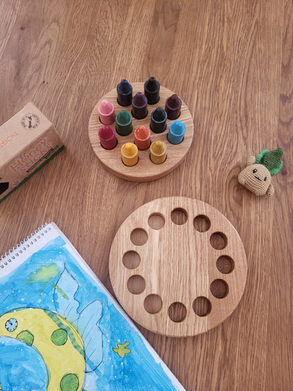 Range-crayons pour 12 bâtonnets de cire d'abeille Honey Sticks CRAYONS NON INCLUS