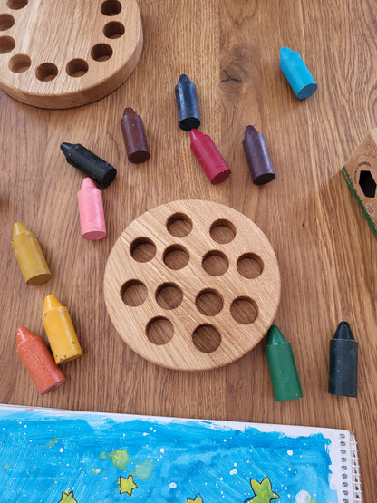 Range-crayons pour 12 bâtonnets de cire d'abeille Honey Sticks CRAYONS NON INCLUS
