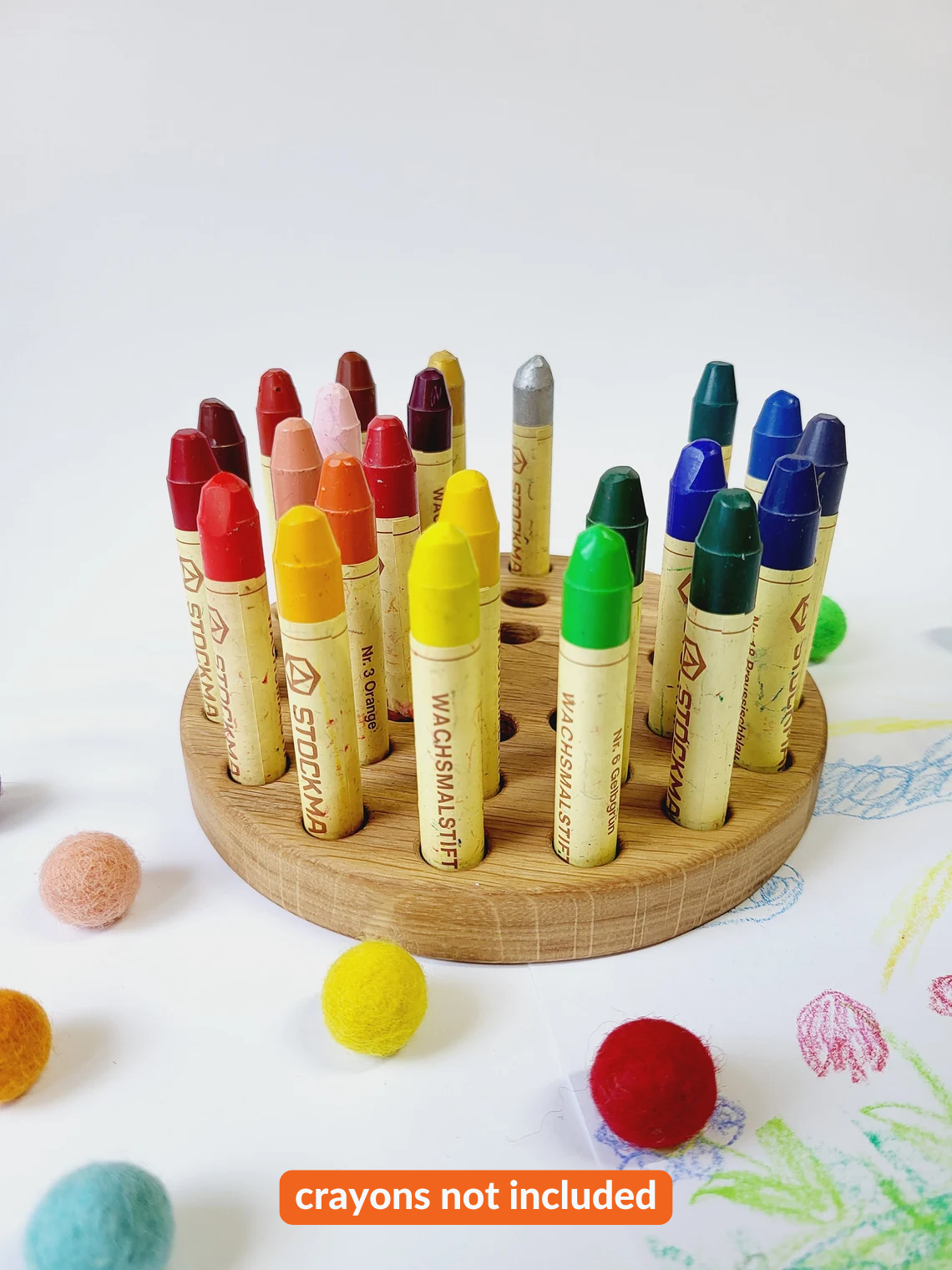 Stockmar crayon holder for 12 sticks CRAYONS NOT INCLUDED