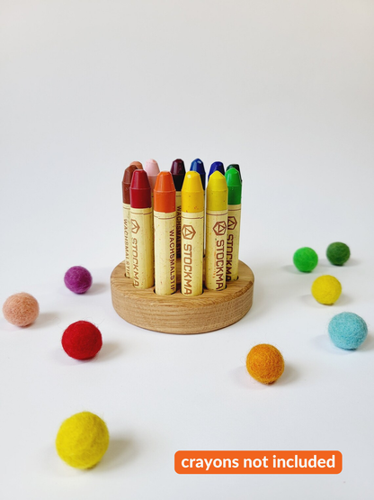 Stockmar crayon holder for 8 sticks CRAYONS NOT INCLUDED