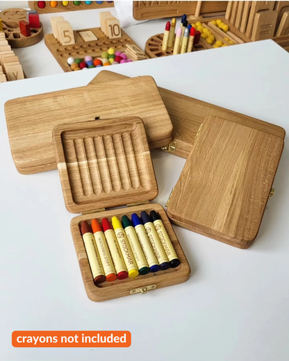 Étui pour 16 bâtonnets et 16 blocs de crayons de cire Stockmar