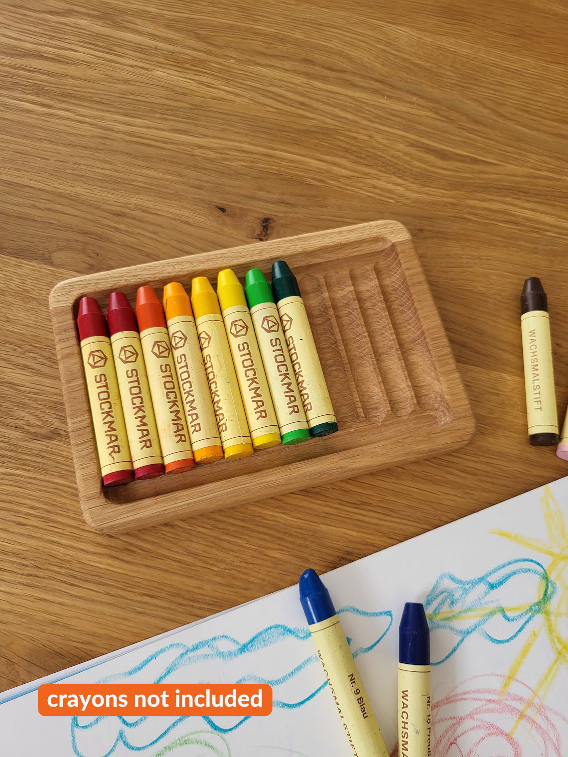Stockmar crayon holder for sticks CRAYONS NOT INCLUDED
