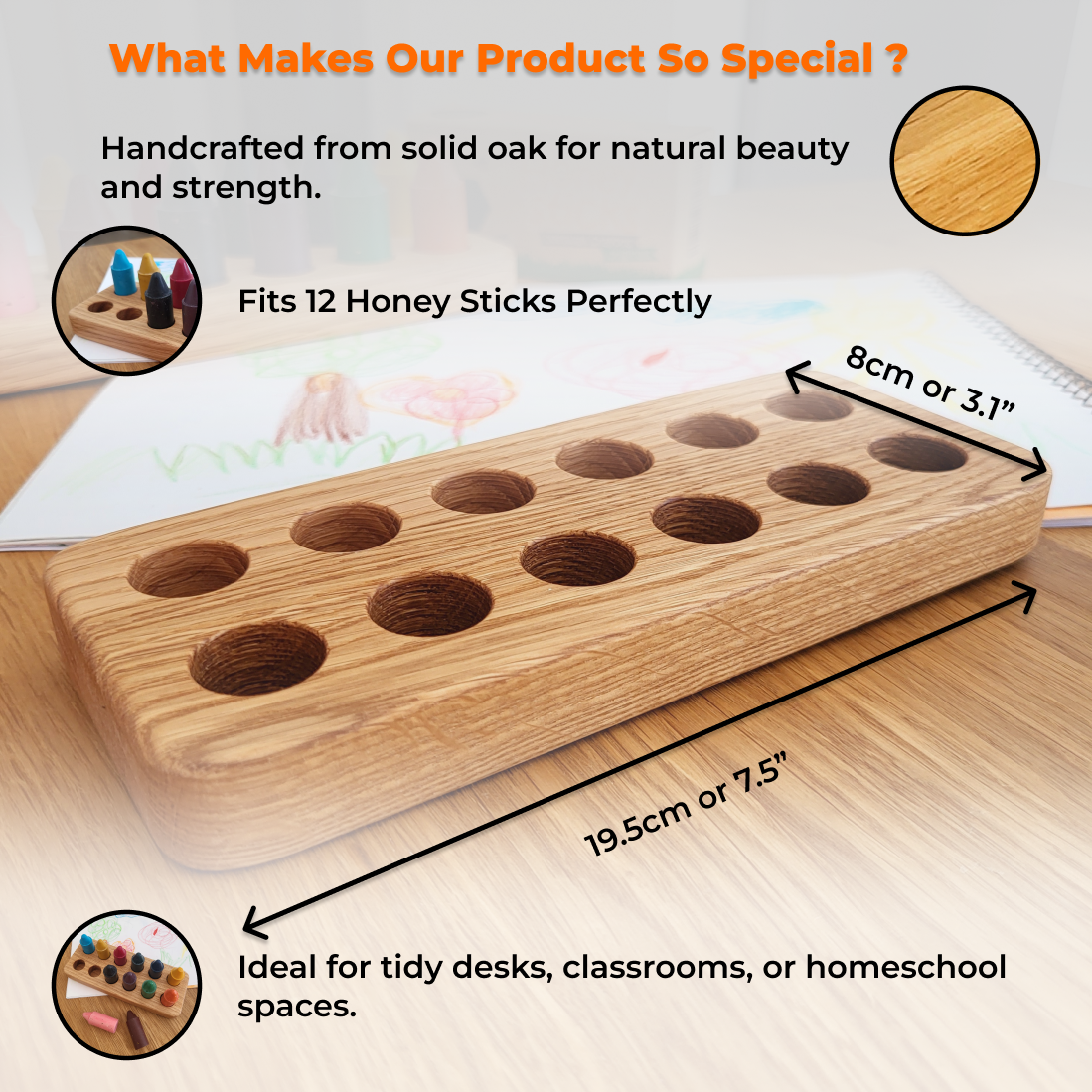 Stabilo Woody 3-in-1 Pencil Holder PENCILS NOT INCLUDED