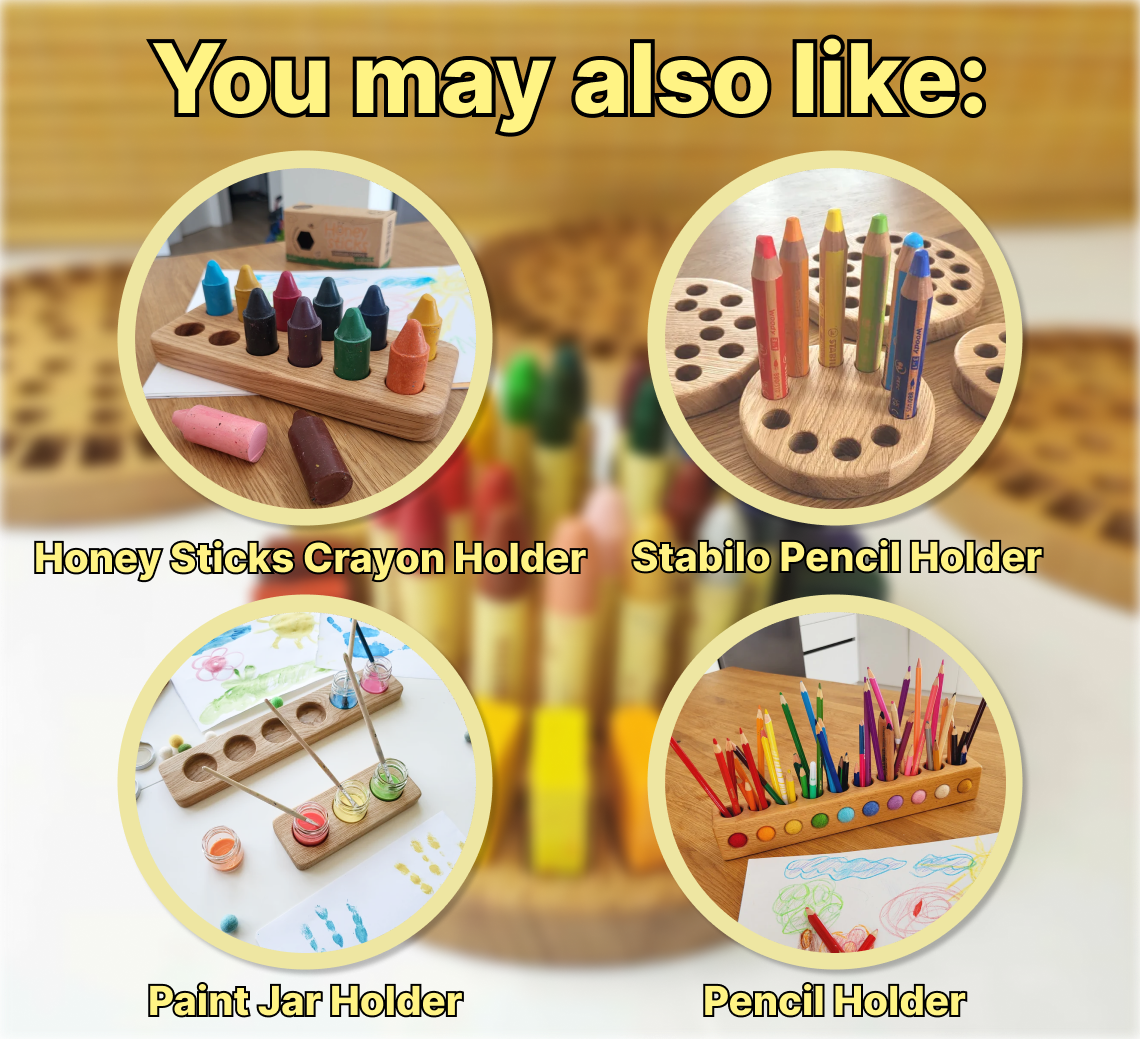 Stabilo Stiftehalter für 10 Holzstifte 3 in 1, ohne Stifte