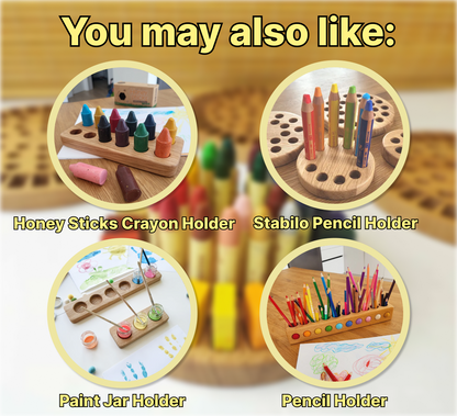 Stabilo Stiftehalter für 10 Holzstifte 3 in 1, ohne Stifte