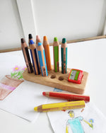 Load image into Gallery viewer, Stabilo pencil holder with place for sharpener for woody pencils 3 in 1, without pencils
