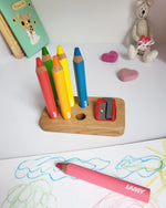 Load image into Gallery viewer, Pencil holder for Lamy pencils 3Plus with place for sharpener
