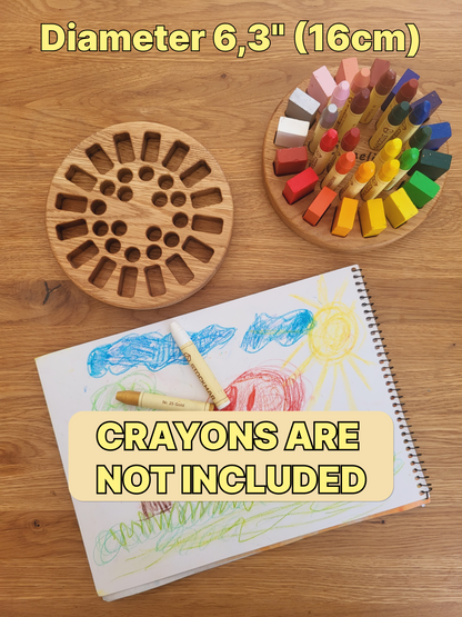 Waldorf Crayon holder for Stockmar 16 Blocks and 16 Sticks  CRAYONS NOT INCLUDED