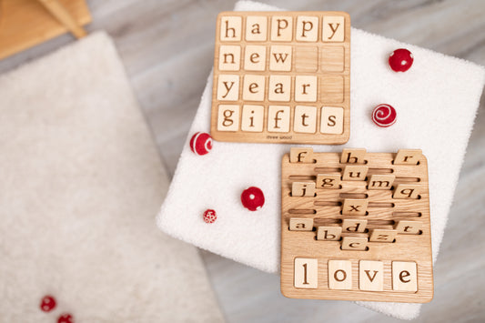 Montessori Alphabet wooden board