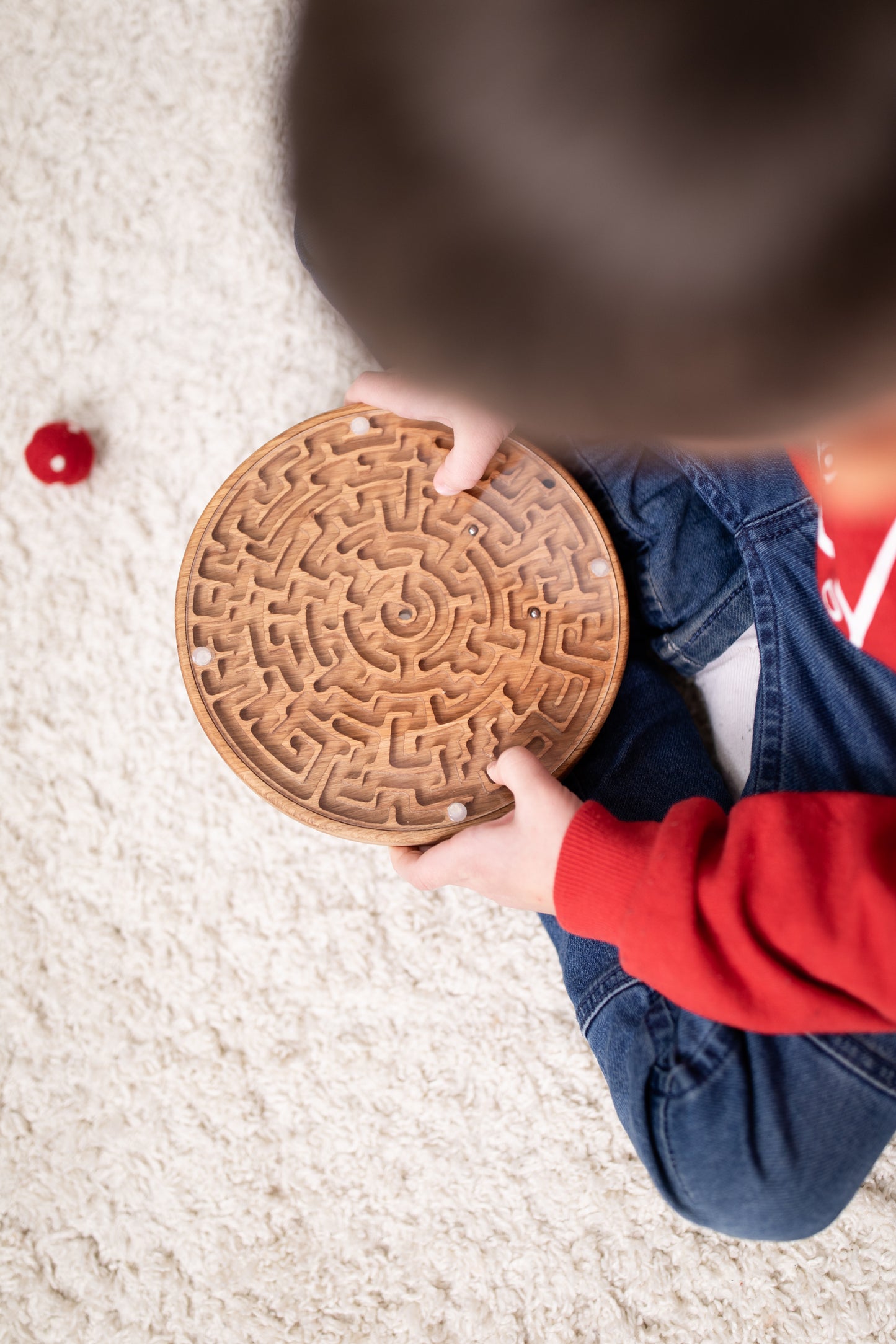 Wooden labyrinth game 15 cm or 20 cm