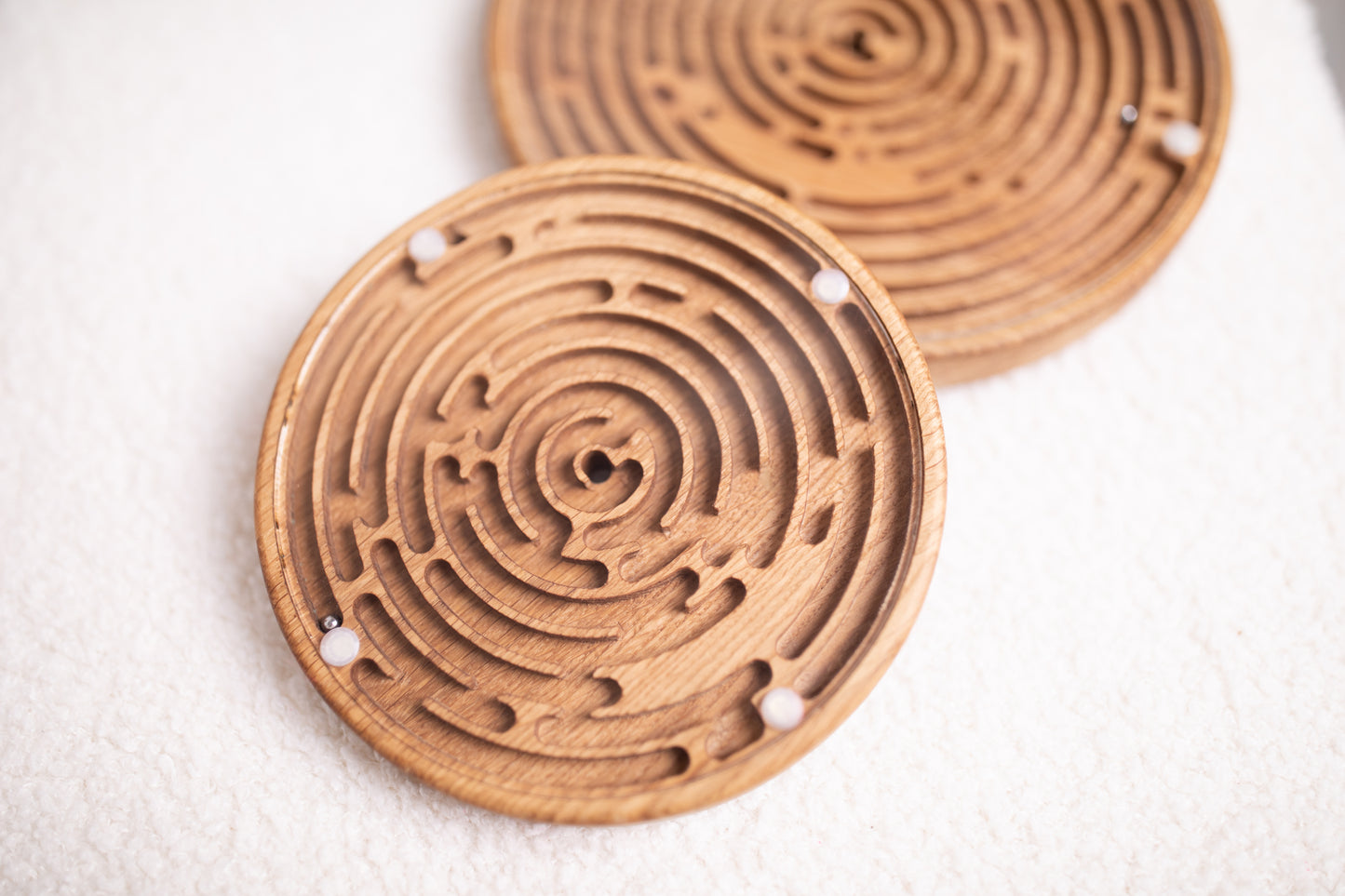 Wooden labyrinth game 15 cm or 20 cm