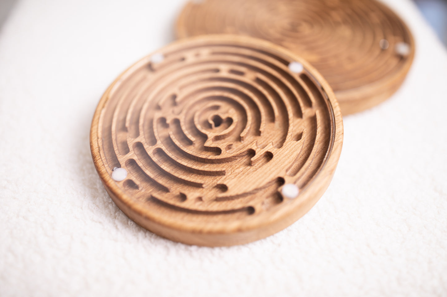 Wooden labyrinth game 15 cm or 20 cm