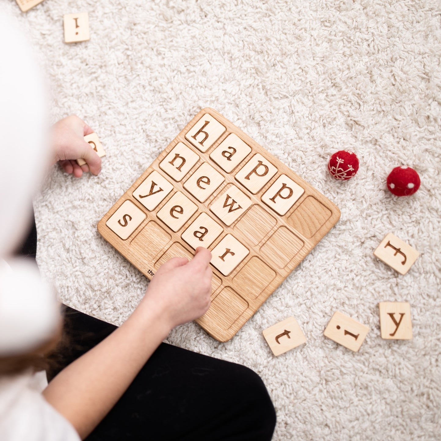 Montessori English Alphabet Reversible Board