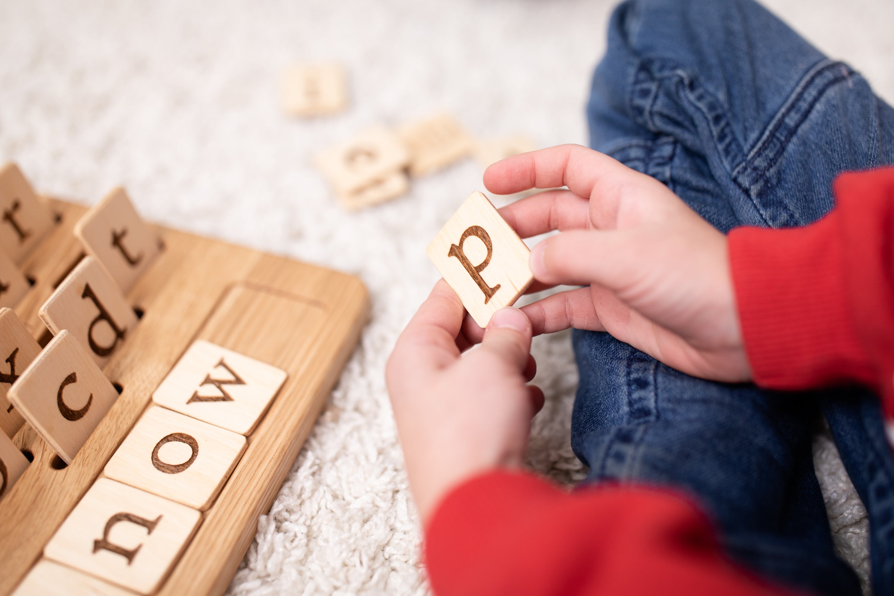 Montessori Alphabet wooden board