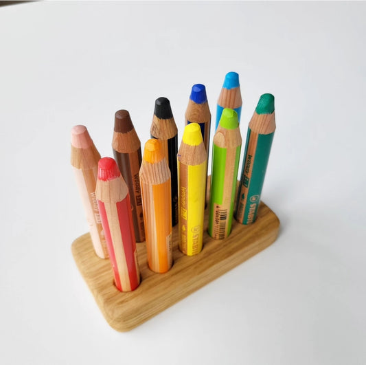 Stabilo pencil holder for 10 woody pencils 3 in 1, without pencils