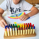Load image into Gallery viewer, Stockmar crayon holder for 24 blocks and 24 sticks rectangular
